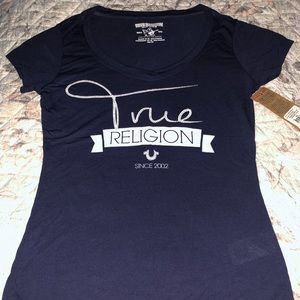 True Religion Navy Tshirt